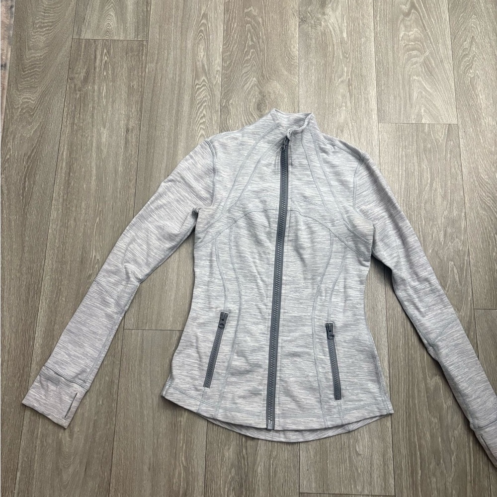 Lululemon Women's Gray Zip-Up Jacket